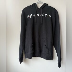 Friends Hoodie Sweatshirt in Black - Size Small
